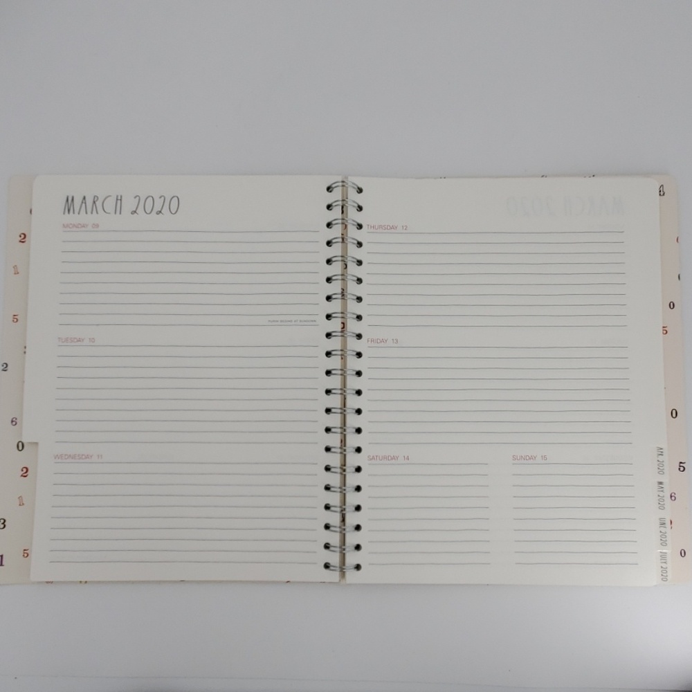 🆕️ RAE DUNN. BEST YEAR EVER.  2019/2020 Planner - Picture 4 of 7